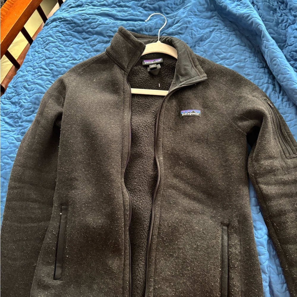 Patagonia Charcoal Fleece Jacket